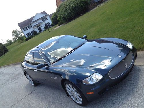 2005 maserati quattroporte $6k+ service. brand new clutch 6/28/13. ipod/iphone