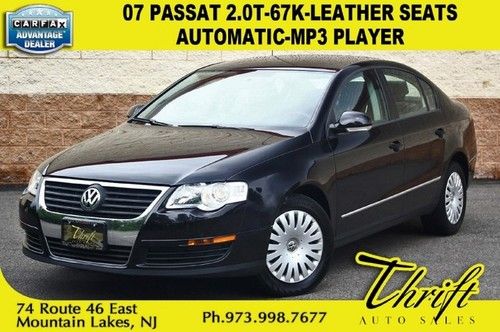 07 passat 2.0t-67k-leather seats-automatic-mp3 player