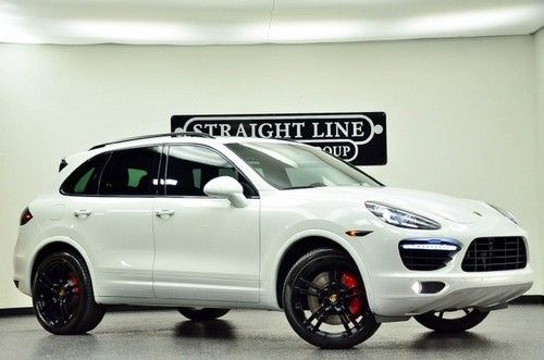 2012 porsche cayenne turbo white low miles