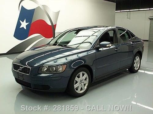 2007 volvo s40 2.4i auto sunroof htd leather alloys 65k texas direct auto