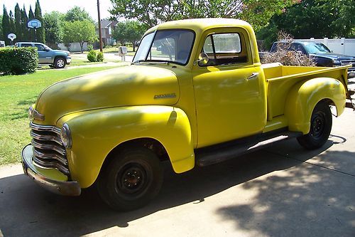 1951 chevrolet 1/2 ton pickup 3100