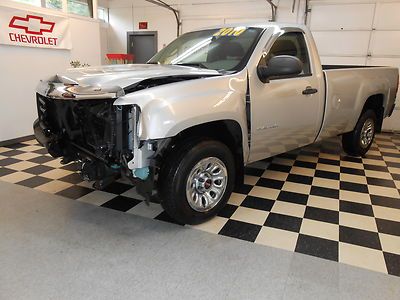 2010 gmc sierra 2wd 46k no reserve salvage rebuildable like chevy silverado pu