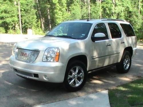 2012 gmc yukon awd denali flex fuel v8 engine white diamond tricoat