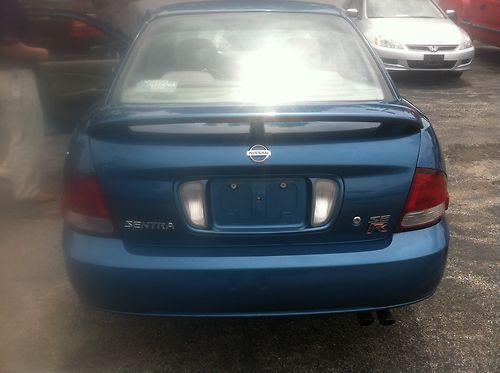 2002 nissan sentra se-r sedan 4-door 2.5l