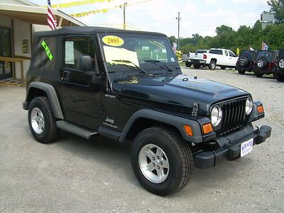 2005 jeep wrangler sport 4x4 91k miles ready to go!!!