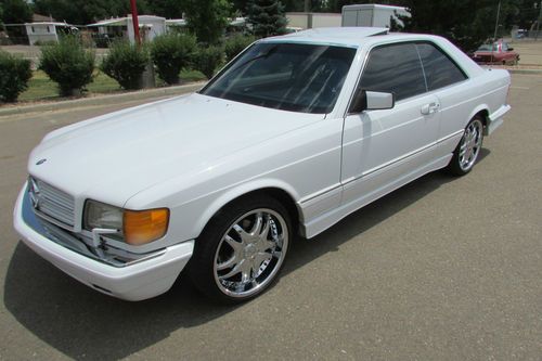 1989 mercedes-benz 560sec base coupe 2-door 5.6l