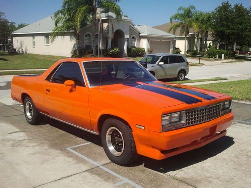 1983 chevrolet el camino base standard cab pickup 2-door 5.0l