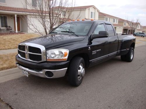 2006 dodge ram 3500 crew cab 2x4 dually 5.9 l turbo diesel cummins.only 107k