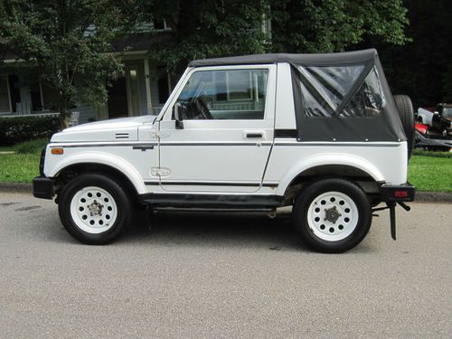 1988 suzuki samurai 4x4 5 speed original suzuki in good shape