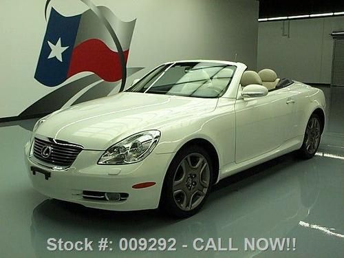 2006 lexus sc430 hard top convertible leather nav 40k texas direct auto