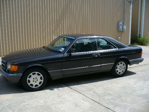 1990 Mercedes Benz 560 SEC 2 Door Coupe, Sun Roof, New Tires, Super Clean, image 2