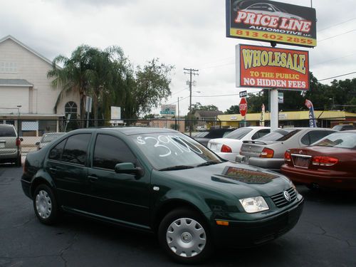 2001 volkswagen jetta gls sedan 4-door 2.0l