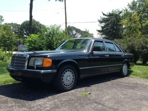 1990 mercedes benz 420sel (not running)