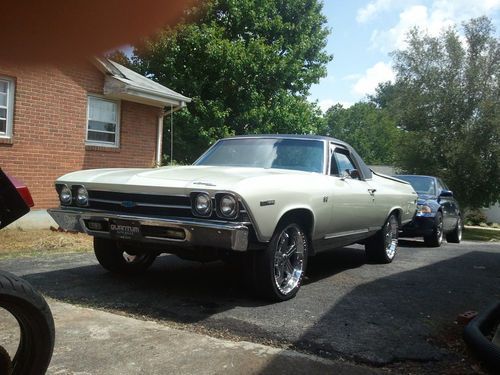 1969 chevy el camino pearl white