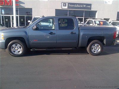 Chevrolet silverado lt blue granite rwd 6.0l v8 vortec max leather - we finance