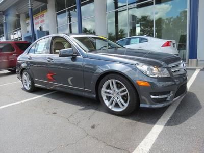 Factory certified! 2013 mercedes-benz c250 sportsedan glasssunroof/premium 1 pkg