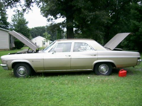 1966 cheverolet impala 4d sedan