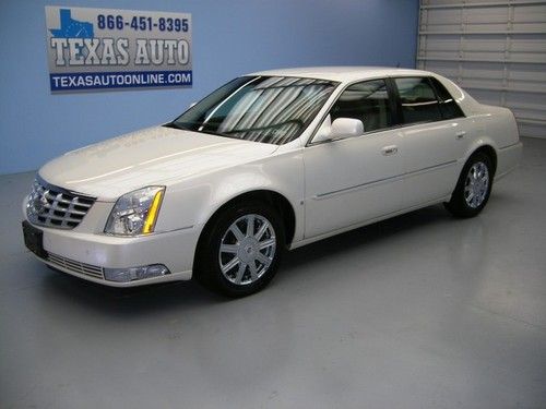 We finance!!!  2007 cadillac dts v8 heated/cooled leather bose 1 own texas auto