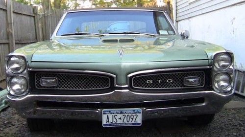 1967 pontiac gto 400 auto 72000 orig miles nice driver