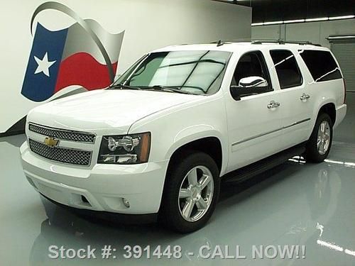 2011 chevy suburban ltz sunroof nav dvd rear cam 54k mi texas direct auto