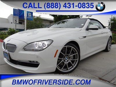 2012 bmw 650i convertible! hot!! loaded! hurry!