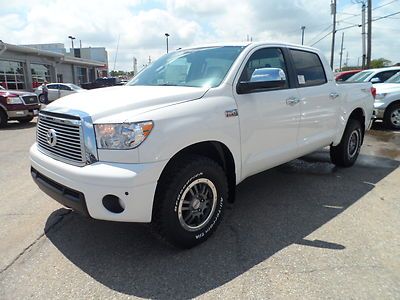 Hail sale new tundra crewmax 4x4 limited rock warrior, small dents big savings