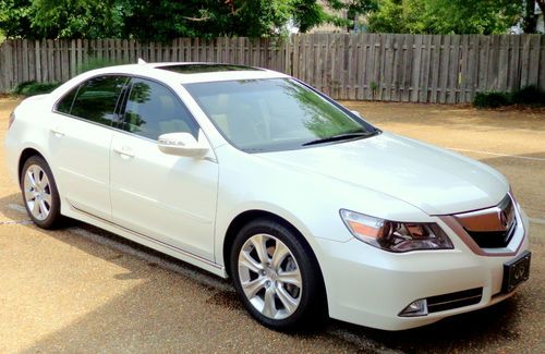 2009 acura rl tech 3.7l sh awd 32k miles navi roof htd cool seats bose warranty