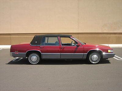 1990 91 92 cadillac deville one owner original 25k miles non smoker no reserve!