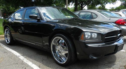 2007 dodge charger se sedan 4-door 2.7l 20" rims cd ac cheap *mechanics special*