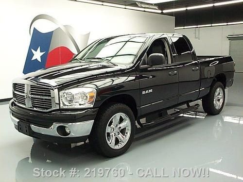 2008 dodge ram lonestar quad 4x4 nav 20" wheels 47k mi texas direct auto