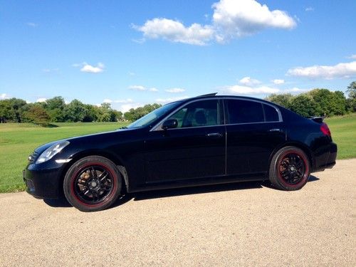 2005 infiniti g35 rwd manual sedan