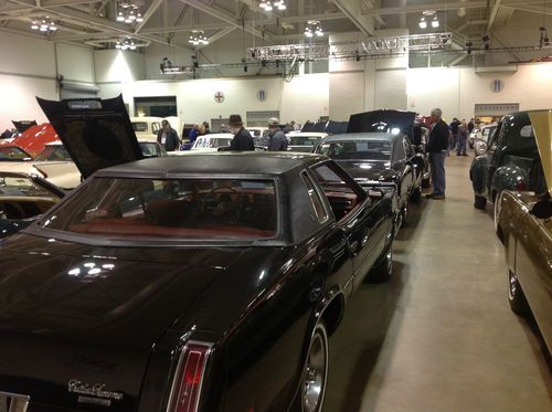 Classic 1977 cutlass supreme brougham oldsmobile - black and red