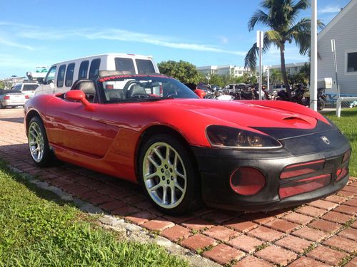 Viper srt rodster 2003 dodge new tires clean title no reserve