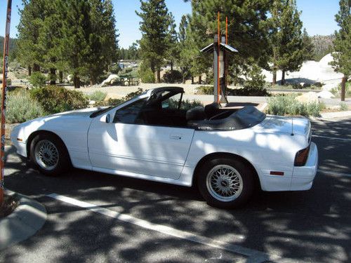 1991 mazda rx-7 convertible 2-door 1.3l; 30 k on eng rebuild; new paint, hs tire