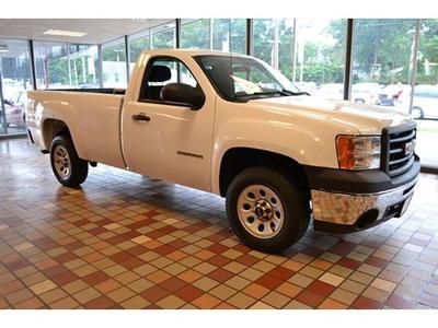 2wd rwd work truck white v6 8" foot bed long bed warranty we finance bed liner