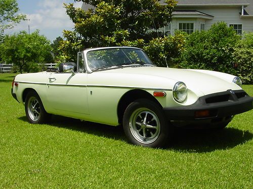 1976 mg mgb mk iv convertible 2-door 1.8l