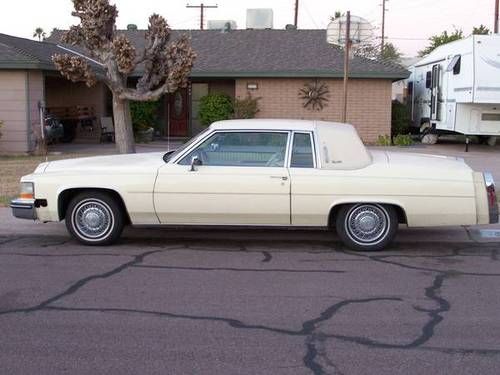 1984  cadillac coupe deville