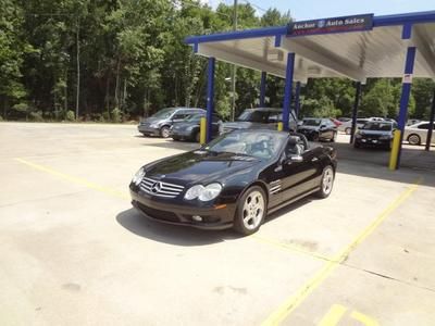 Mercedes sl55 amg convertible v8 with navigation satellite radio cd bose soun