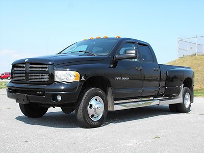 2004 dodge ram 3500 quad cab 4x4 5.9l cummins turbo diesel dually