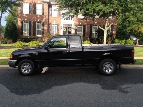 2001 ford ranger xlt extended cab black