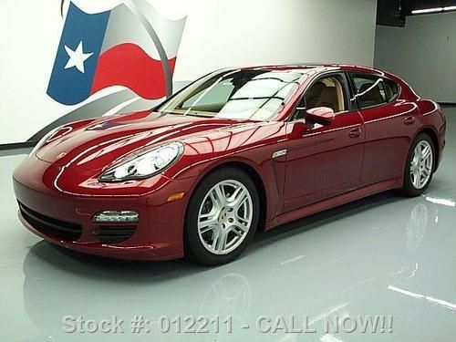 2011 porsche panamera sunroof nav rear cam 19's 18k mi texas direct auto