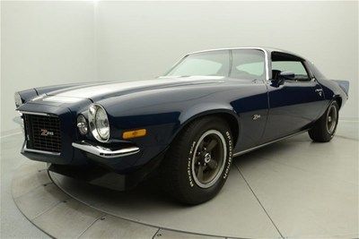 True 73 z28 midnight blue m20 4spd 3.73 a/c