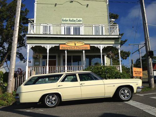 1966 chevrolet impala station wagon 9 pass.