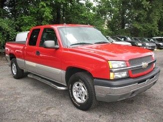 2004 chevrolet silverado 1500 ls ext cab four wheel drive 90214 miles clean