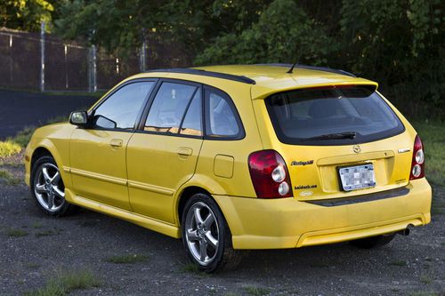 2002 mazda protege5 2.0l 118k yellow runs great power everything wagon hatchback