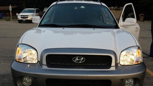2002 hyundai santa fe gls sport utility 5-door 2.7l