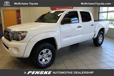 2wd double v6 at prerunner low miles 4 dr crew cab truck automatic gasoline 4.0l