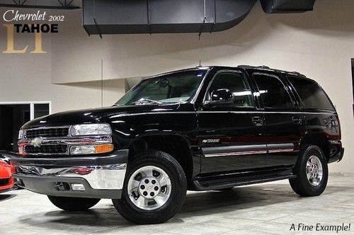 2002 chevrolet tahoe lt suv autoride suspension third row preferred equipment