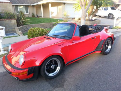 1984 Porsche 911 Carrera Convertible 2-Door 3.2L, image 4