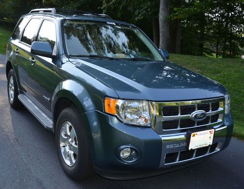 2010 ford escape hybrid limited steel blue